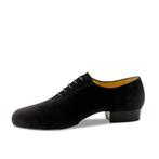 28070 Pistoia zwarte Suede heren Dansshoenen, Verzenden, Nieuw