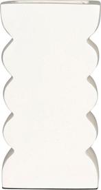 2dekans | Zuiver Curves Vaas L Shiny Beige, Ophalen of Verzenden, Nieuw