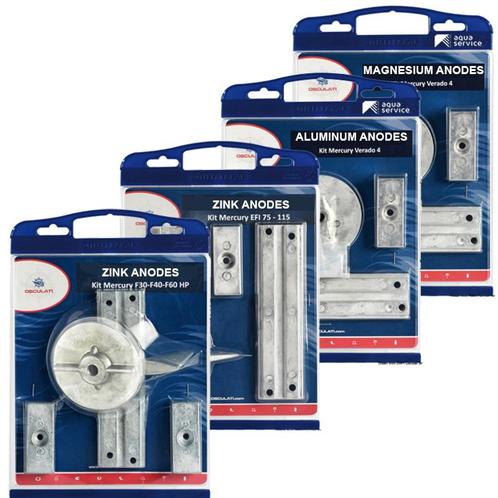 Anode Kit ZINK voor de Mercury F30/F40/F60 Buitenboordmotore, Watersport en Boten, Bootonderdelen, Nieuw, Zeilboot of Motorboot