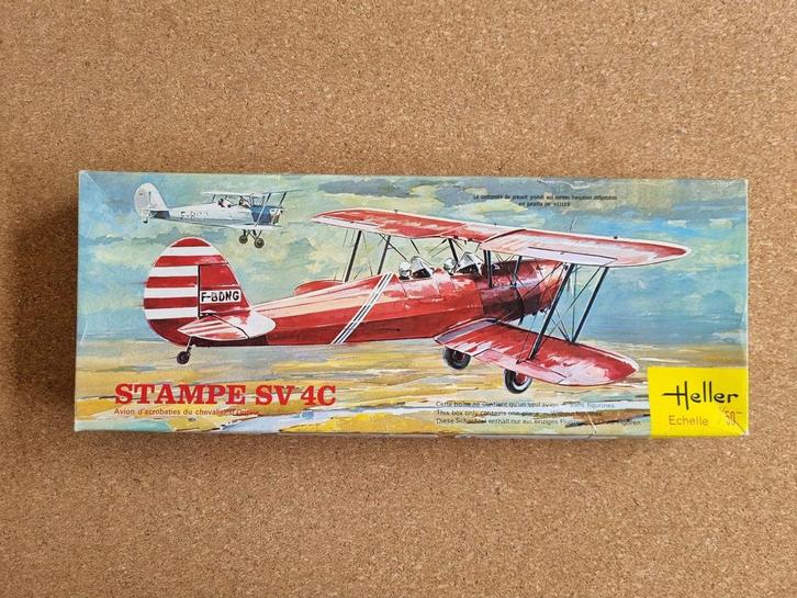 Heller 157 Stampe SV 4C 1:50 - zie omschrijving, Hobby en Vrije tijd, Modelbouw | Vliegtuigen en Helikopters, Heller, Verzenden