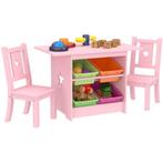Lina® Kindermeubel Set - Met Tafel, Stoelen en Opbergruimte, Ophalen of Verzenden, Nieuw, Tafel(s) en Stoel(en)