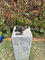 Bronzen Kikker  - Fontein Kikker - Tuinbeeld - Vijver, Verzenden, Nieuw, Metaal, Dierenbeeld