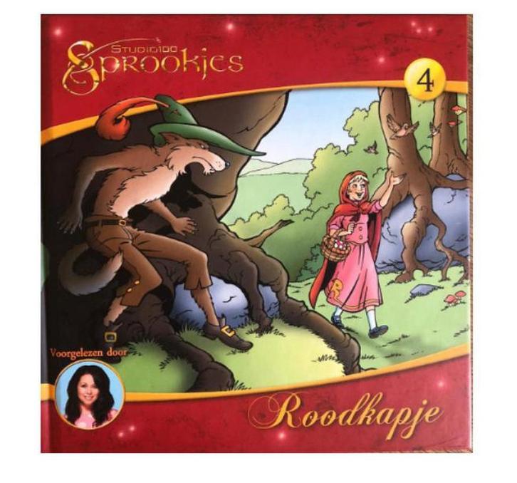 Roodkapje sprookjes luister CD met boek 20 x 20 cm, Boeken, Kunst en Cultuur | Beeldend, Gelezen, Verzenden