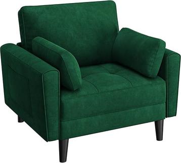 2dekans | Yaheetech Moderne Woonkamerfauteuil met beschikbaar voor biedingen