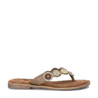 Lazamani slippers voor dames in het Beige, Kleding | Dames, Schoenen, Slippers, Beige, Nieuw, Verzenden