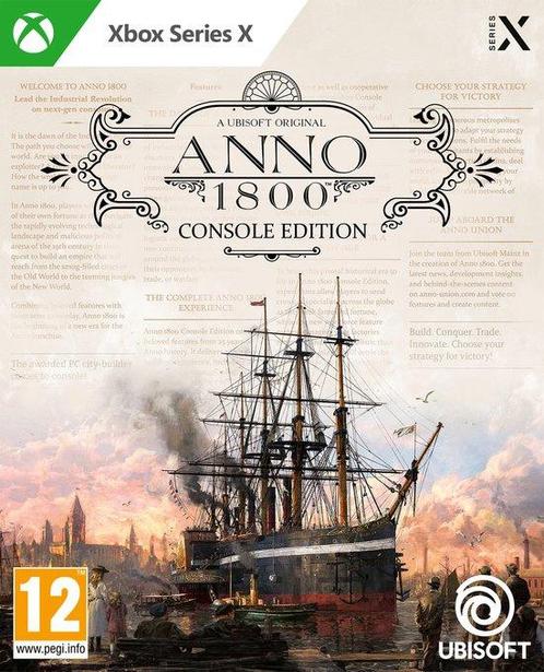 Anno 1800 console edition (xbox series x tweedehands game), Spelcomputers en Games, Games | Xbox Original, Zo goed als nieuw, Ophalen of Verzenden