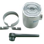 Kleine Wierpot Messing Verchroomd + Sleutel, Ophalen of Verzenden, Nieuw, Zeilboot of Motorboot