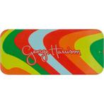 Fender George Harrison Rocky blikje met 6 medium plectrums, Verzamelen, Muziek, Artiesten en Beroemdheden, Ophalen of Verzenden