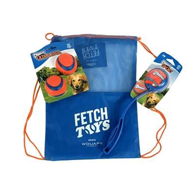 Chuckit Set Launcher / Ultra Bal M, Dieren en Toebehoren, Dierenvoeding, Verzenden