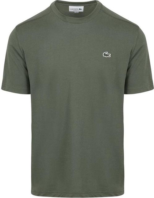 Lacoste T-Shirt Olijfgroen maat M Heren, Kleding | Heren, T-shirts, Nieuw, Maat 48/50 (M), Verzenden