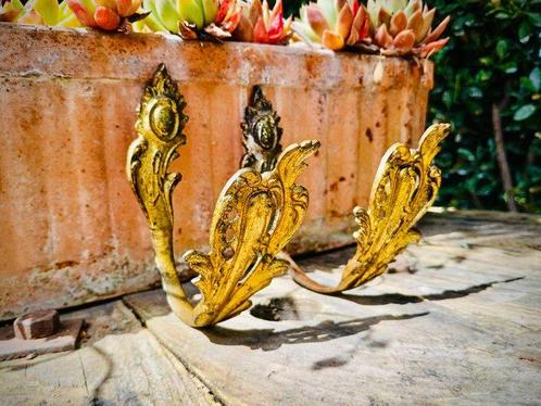 Alzapaño - Standaard (2) - Bronzen gordijnhaak - Gepatineerd, Antiek en Kunst, Curiosa en Brocante