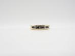 Ring - 14 karaat Geel goud - 0.42ct. tw. Diamant, Nieuw