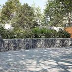 vidaXL Schanskorf 700x50x50 cm gegalvaniseerd ijzer, Tuin en Terras, Verzenden, Nieuw, Metaal