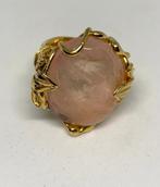 Quartz - Zilver - Ring - Ring in roze kwarts