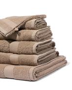 HEMA Handdoeken - zware kwaliteit taupe, Verzenden, Nieuw