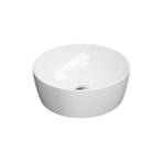 Waskom Sapho Sand Rond 40x14 cm Keramiek Wit, Ophalen of Verzenden, Nieuw, Overige typen