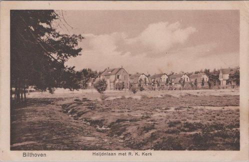 BILTHOVEN - Haijdlaan met R. K. Kerk, Verzamelen, Ansichtkaarten | Nederland, Verzenden
