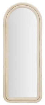 WANDSPIEGEL CLOE CRÈME FLUWEEL CM 60X4X160, Huis en Inrichting, Woonaccessoires | Spiegels, Ophalen of Verzenden, Nieuw