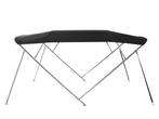 SunMaster RVS 4-Boog Biminitop Zwart Hoogte 137 cm, Watersport en Boten, Ophalen of Verzenden, Nieuw, Zeilboot of Motorboot