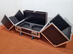 flightcase klapcase QSC K10.2 luidspreker + rigging brackets, Nieuw, Audio