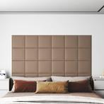 vidaXL Wandpanelen 12 st 1,08 m² 30x30 cm kunstleer, Doe-het-zelf en Verbouw, Platen en Panelen, Verzenden, Nieuw
