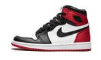 Air Jordan 1 Retro High Satin Black Toe - maat 40 (Sneakers), Verzenden, Zwart, Nieuw, Sneakers of Gympen