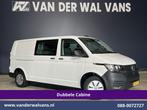 Volkswagen Transporter | 2.0 TDI L2H1 Dubbele Cabine Euro6, Auto's, Bestelauto's, Gebruikt, Euro 6, Volkswagen, Wit