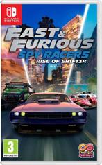 Switch Fast & Furious Spy Racers: Rise of SH1FT3R, Spelcomputers en Games, Verzenden, Zo goed als nieuw