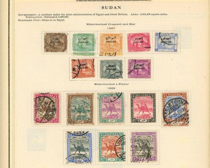 Britse Gemenebest 1897 - Gemenebest/Soedan Egyptisch, mooi, Postzegels en Munten, Postzegels | Europa | UK