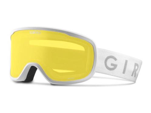 Giro GG Roam Skibril - White - Loden Yellow, Fietsen en Brommers, Brommerhelmen