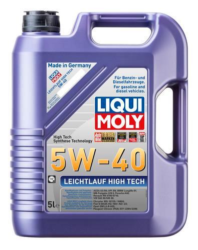 Liqui Moly Leichtlauf High Tech 5W40 5 Liter, Auto diversen, Onderhoudsmiddelen, Ophalen of Verzenden