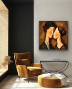 Eric Brumette - KISS ME MODIGLIANI - Toile L, Antiek en Kunst