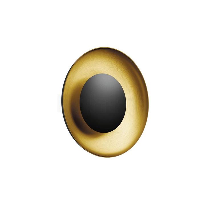 Bega 51219 - Studio Line Wandlamp LED, zwart/messing mat - 3, Huis en Inrichting, Lampen | Wandlampen, Nieuw, Verzenden