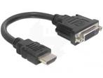 DVI-D (24+1 pin) naar HDMI 1.3m kabel (Dual-Link 2560 x, Ophalen of Verzenden, Zo goed als nieuw