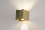 Rietveld Wandlampen - Goud - Metaal, Huis en Inrichting, Lampen | Wandlampen, Verzenden, Nieuw