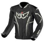 Berik Street Pro Evo Zwart Wit Leren Motorjas, Motoren, Kleding | Motorkleding, Nieuw met kaartje, Jas | leer, Berik, Heren