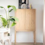 *WOONWINKEL* Eleonora Harvey Licht Eiken Kast Op Hoge Poten, Huis en Inrichting, Verzenden, Nieuw