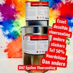 240m2 2K Epoxy WERKPLAATS vloercoating 45kg LAATSTE WEEK, Doe-het-zelf en Verbouw, Verf, Beits en Lak, Verzenden, Nieuw, Verf