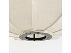 Mica Decorations Pego - Hanglamp - H94 x Ø83 cm - Linnen -, Huis en Inrichting, Lampen | Hanglampen, Verzenden, Nieuw