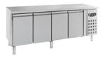 Combisteel Koelwerkbank 511L Met 4 Deuren | 2230x600x860mm, Witgoed en Apparatuur, Koelkasten en IJskasten, Ophalen of Verzenden