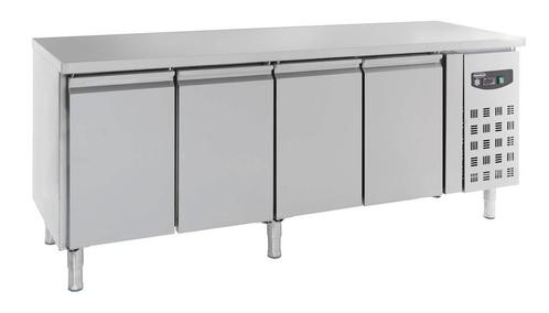Combisteel Koelwerkbank 511L Met 4 Deuren | 2230x600x860mm, Witgoed en Apparatuur, Koelkasten en IJskasten, Ophalen of Verzenden