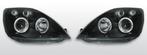 Koplampen Angel Eyes | Ford Fiesta MK6 2002-2005 | zwart, Auto-onderdelen, Verlichting, Verzenden, Nieuw, Ford