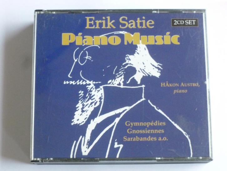 Erik Satie - Piano Music / Hakon Austbo (2 CD), Cd's en Dvd's, Cd's | Klassiek, Zo goed als nieuw, Verzenden