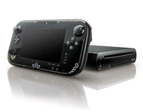 Wii U Console 32GB Zwart + Gamepad (Wind Waker Edition), Spelcomputers en Games, Spelcomputers | Nintendo Wii U, Zo goed als nieuw
