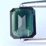 Zonder Minimumprijs Blauw, Groen Saffier - 1.52 ct -, Sieraden, Tassen en Uiterlijk, Edelstenen, Nieuw