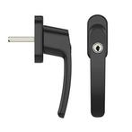 Raamsluiting met slot | AXA | Oval Roma, Doe-het-zelf en Verbouw, Hang- en Sluitwerk, Verzenden, Nieuw