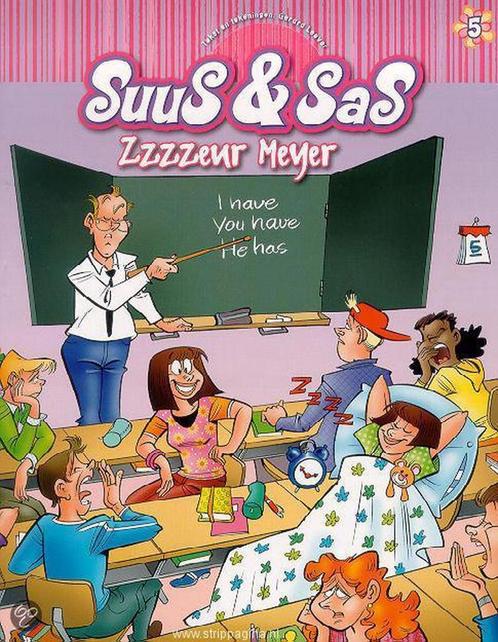 Suus & Sas Stripalbum 5 9789085744290 Gerard Leever, Boeken, Kinderboeken | Jeugd | 13 jaar en ouder, Zo goed als nieuw, Verzenden