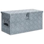 vidaXL Aluminium kist 61,5x26,5x30 cm zilverkleurig, Verzenden, Nieuw