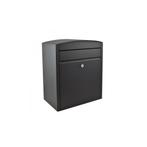 STOER! Lyon wandbrievenbus staal - zwart, Verzenden, Nieuw