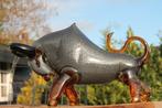sculptuur, bijzondere stier voor de tuin of in huis - 30 cm